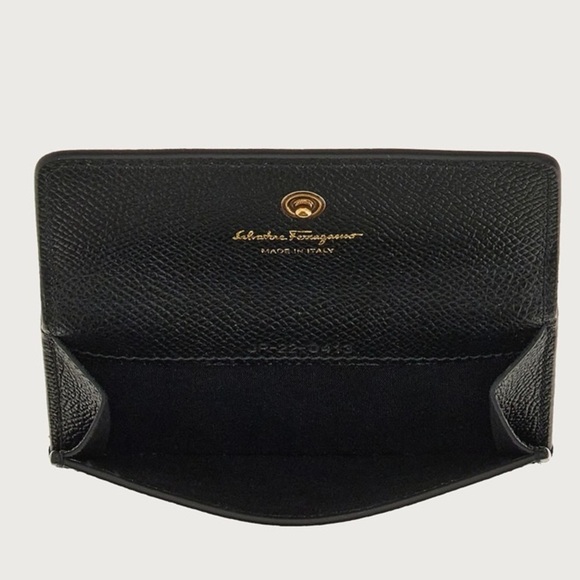 Ferragamo Gancini credit card holder crossbody - Picture 6 of 10
